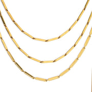 Cartier 18K Yellow Gold Double Panthere Tassel Long Strand Necklace