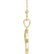 14K Yellow Artemis Coin 18" Necklace