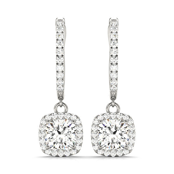 Halo Diamond Earring