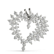 Multi-Diamond Round Pendant