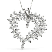 Multi-Diamond Round Pendant