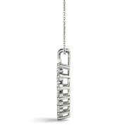 Multi-Diamond Round Pendant