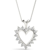 Multi-Diamond Round Pendant