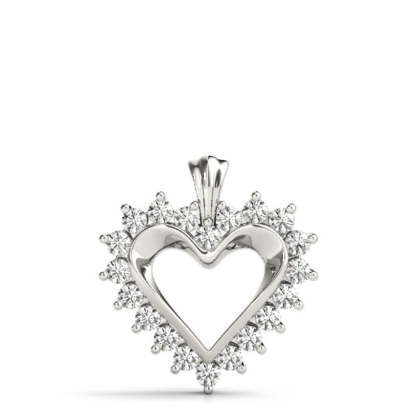 Multi-Diamond Round Pendant