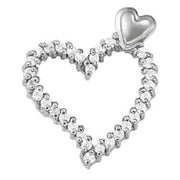 Round Diamond Cluster Pendant