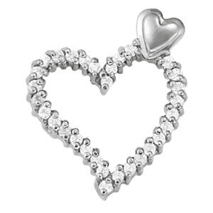 Round Diamond Cluster Pendant