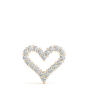 14K Yellow Gold Diamond Fashion Pendant