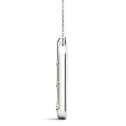 Round Diamond 0.50 CT Three-Stone Pendant