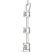 0.50 CTW Round Diamond Three-Stone Pendant