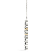 14K Yellow Gold 1 CT Diamond Cross Pendant