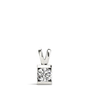 1.0 CT Round Diamond Solitaire Pendant