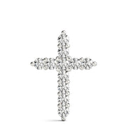 Multi-Diamond Cross Pendant in Gold