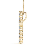 14K Yellow Gold Diamond Fashion Pendant
