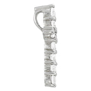 Multi-Diamond Cross Pendant in Gold