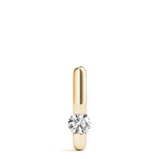 14K Yellow Gold 1/2 CT Diamond Solitaire Pendant