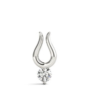0.5 CT Round Diamond Solitaire Pendant