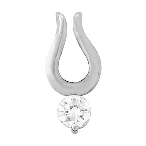 Solitaire Diamond Pendant