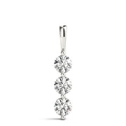 Diamond Three Stone Pendant