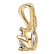 0.33 CT Round Diamond Solitaire Pendant