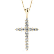 14K Yellow Gold Diamond Fashion Pendant