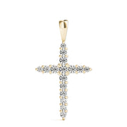 14K Yellow Gold Diamond Fashion Pendant