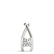 0.33 CT Round Diamond Solitaire Pendant