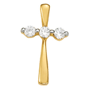 Diamond Cross Pendant