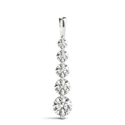 0.86 CTW Round Diamond Journey Pendant