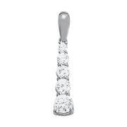 0.8 CTW Diamond Journey Pendant
