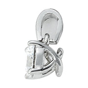 1.0 CT Round Diamond Solitaire Pendant