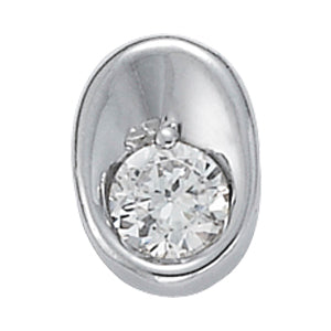 0.5 CT Round Diamond Solitaire Pendant