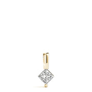 14K Yellow Gold 1/20 CT Diamond Solitaire Pendant