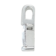 Square Diamond Solitaire Pendant