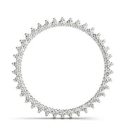 Multi-Diamond Circle Pendant