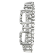 Multi-Diamond Circle Pendant