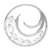 Round Diamond Journey Pendant