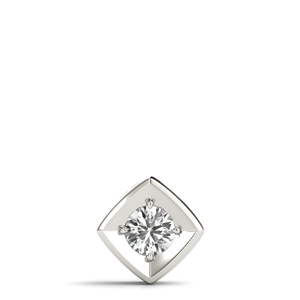1.0 CT Round Diamond Solitaire Pendant