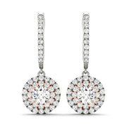 Halo Diamond Earring