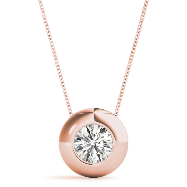 Solitaire Diamond Pendant