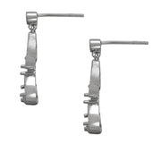 0.46 CT Round Diamond Stud Earrings