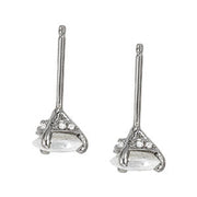 12 Diamond Round Stud Earring Set