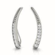 Diamond Round Stud Earrings