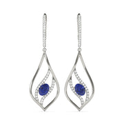 Multi-Diamond Round Stud Earrings