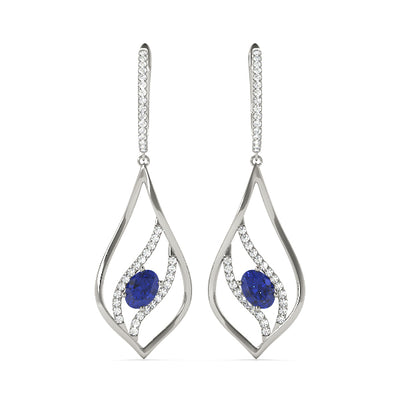 Multi-Diamond Round Stud Earrings