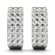 J-Hoops Diamond Earring