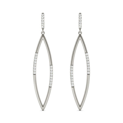 Multi-Diamond Round Stud Earrings