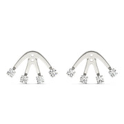 Round Diamond Earring Jackets