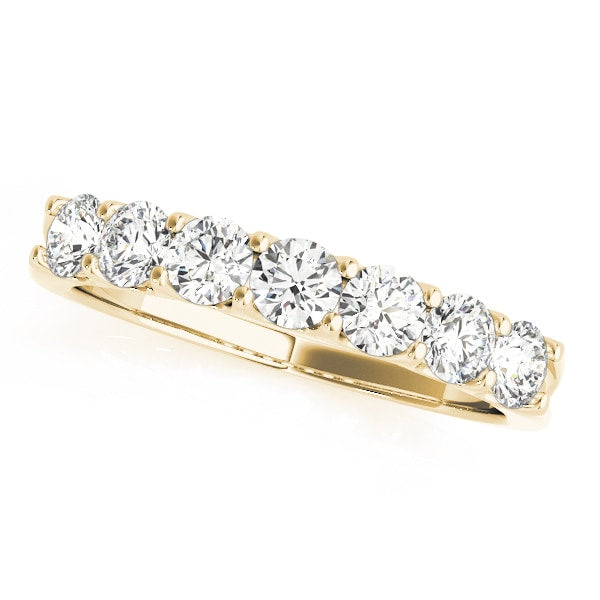 18K Yellow Gold 1/5 ct tw Diamond Wedding Ring