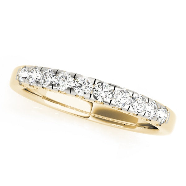 14K Yellow Gold 1/2 ct tw Diamond Wedding Ring