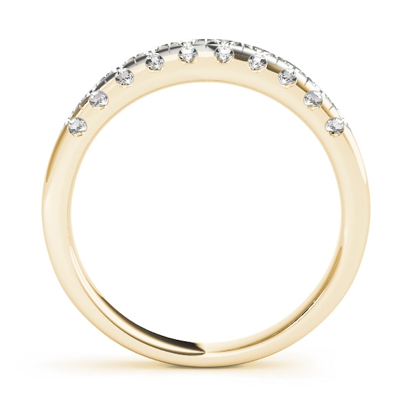 14K Yellow Gold 1/2 ct tw Diamond Wedding Ring